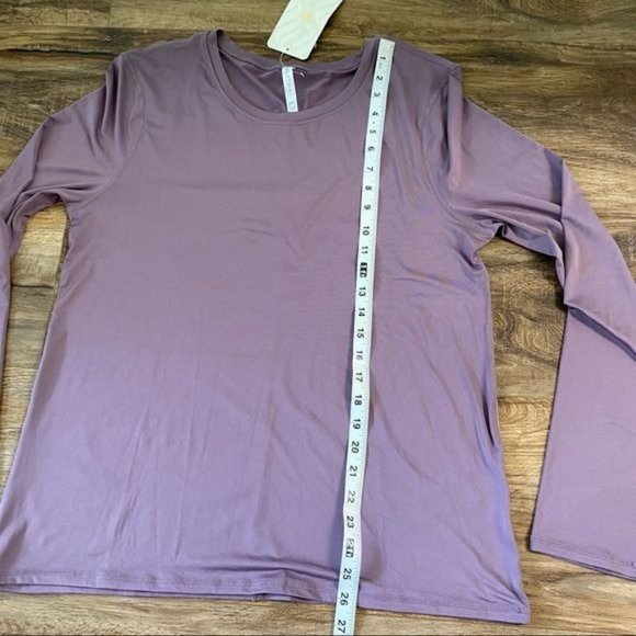 FABLETICS Phoenix Lite Long sleeve Activewear Top in Thistle Purple XXL NWT - Picture 9 of 11